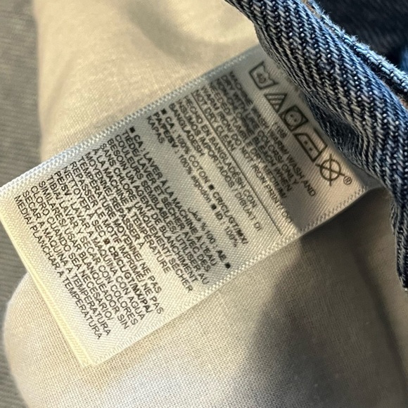 🩵 Old Navy Slouchy High-Waisted Distressed Jeans - Size 10 (Women) - Picture 3 of 7